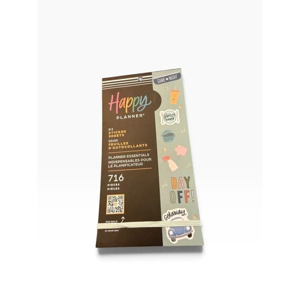 Happy Planner “Planner Essentials” Sticker Book